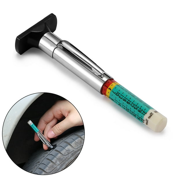 Color Tire Tread Depth Motors Gauge tester Standard Metric Gage Gauge Measures Color Tire Tread Depth Motors Gauge tester Standard Metric Gage Gauge Measures